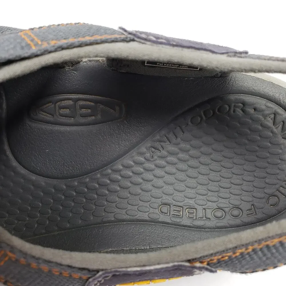 Keen Newport H2 Mens Sz 7.5 Gray Blue Outdoor Waterproof Fisherman Sandals Shoes
